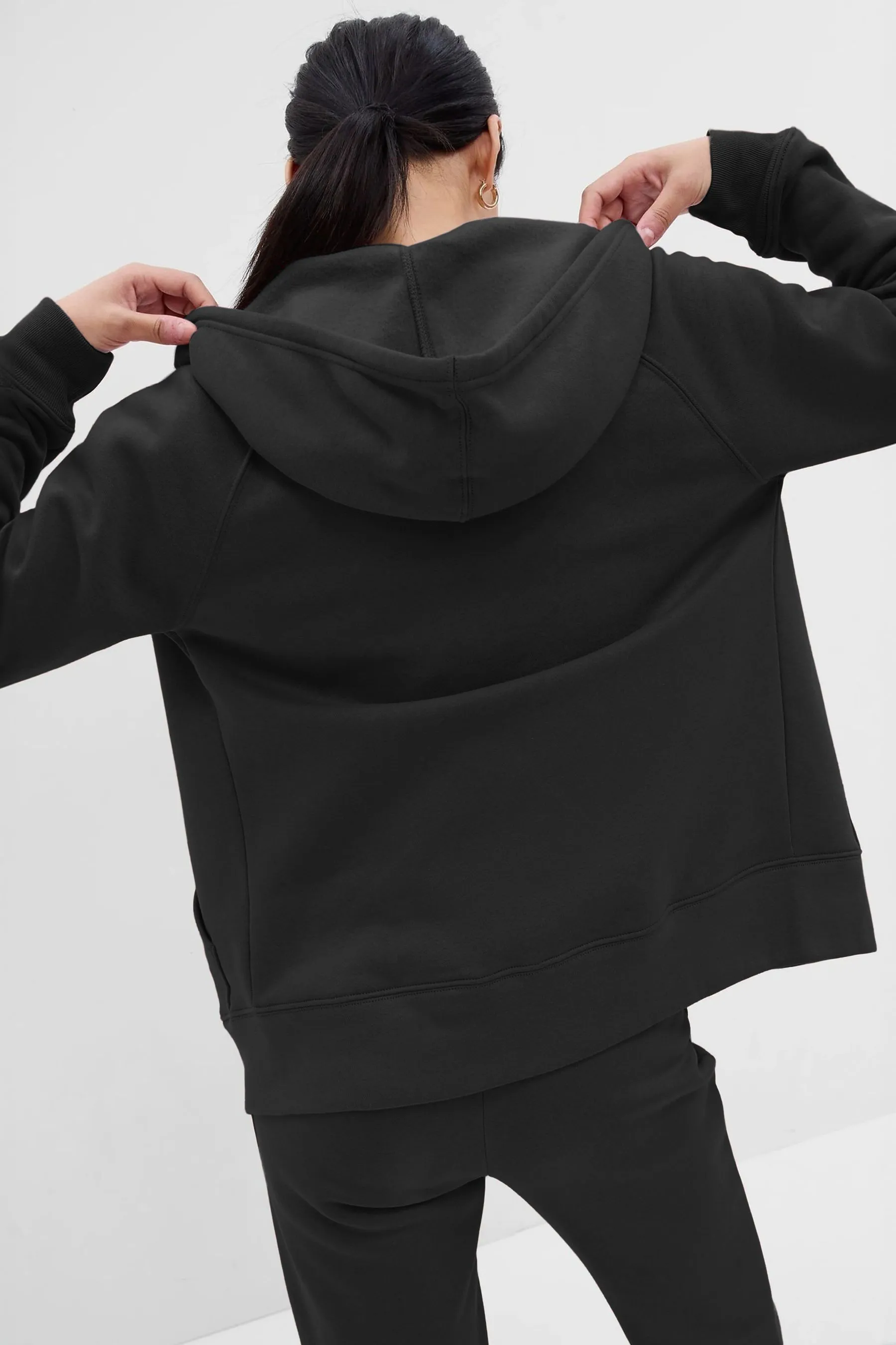 Gap - Felpa con cappuccio, zip e logo