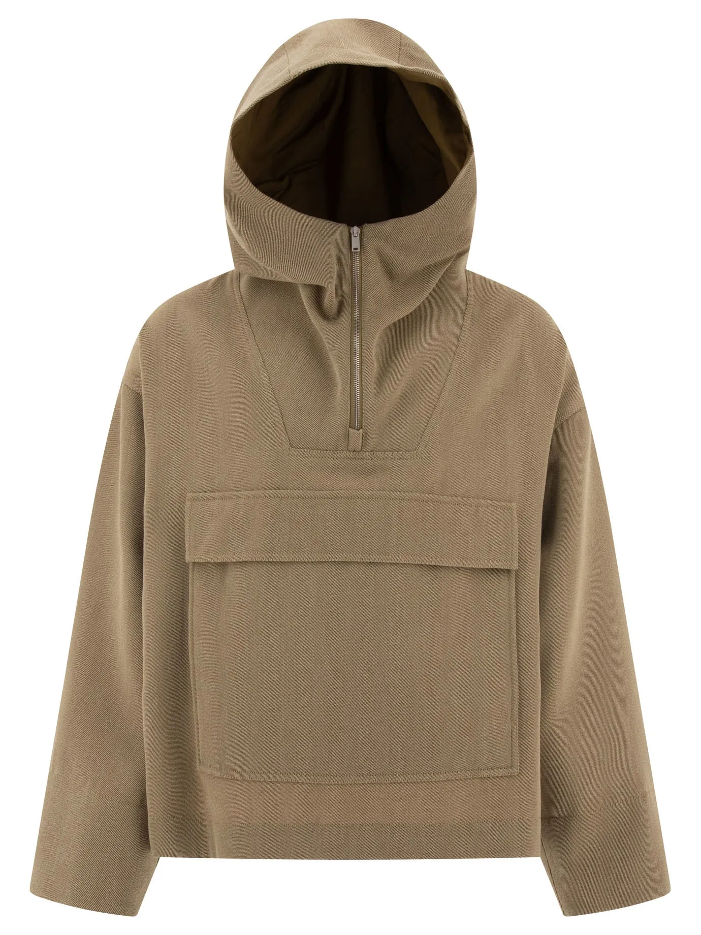 Giacca da twill in lana Jil Sander