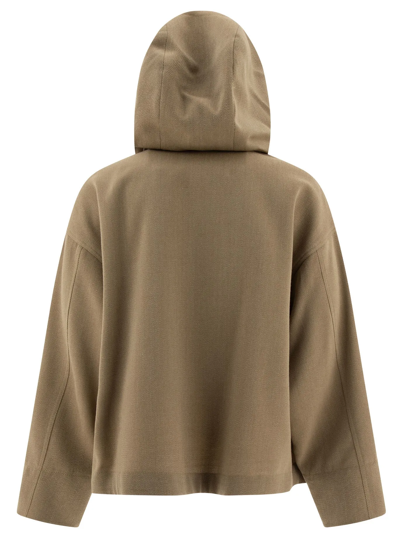 Giacca da twill in lana Jil Sander