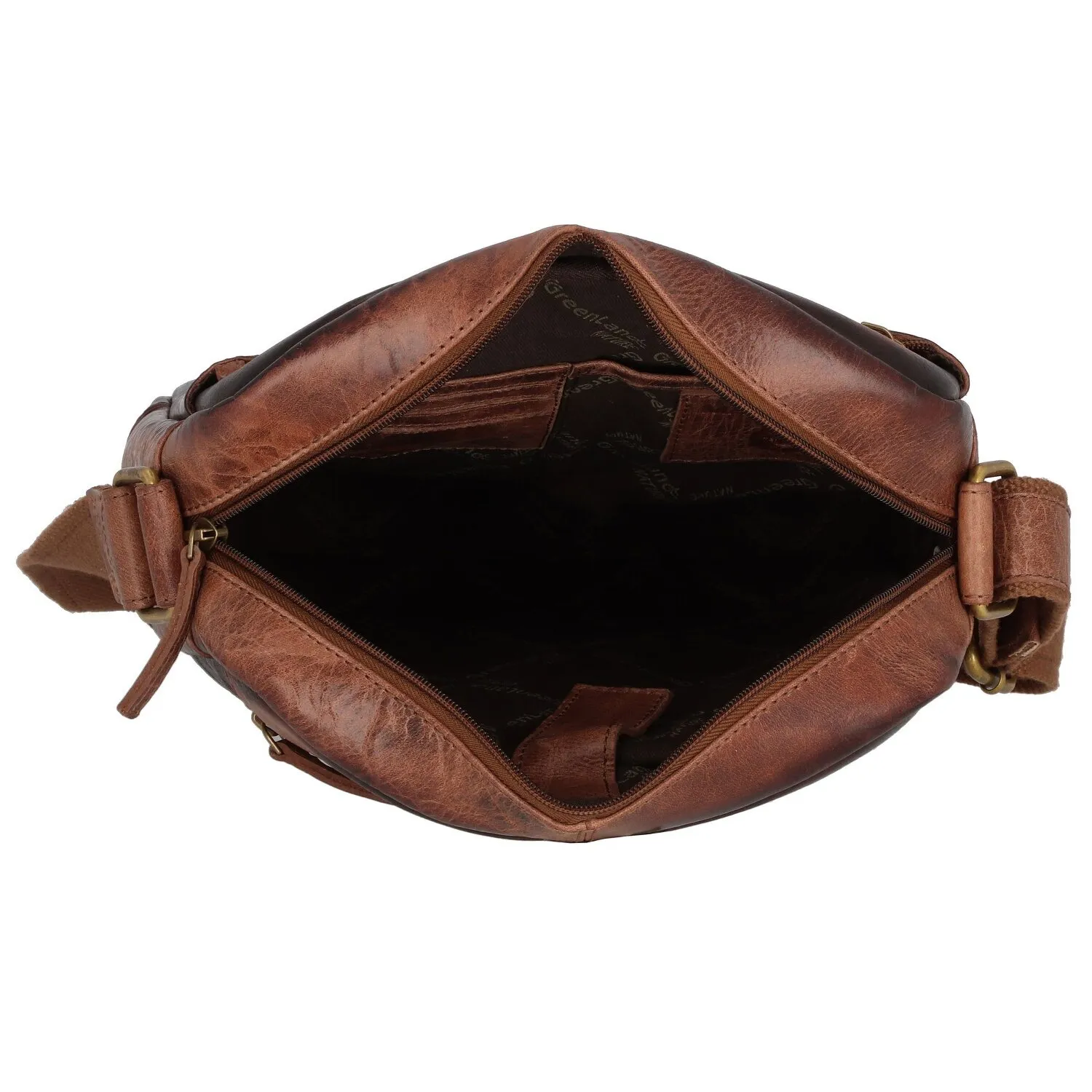 Greenland Nature Mascu & Line Borsa a tracolla in pelle 27 cm