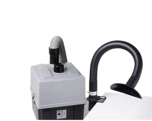 Gruppo estrazione fumi per stilo saldante Weller, 230V ca, 120W, pre-filtro F7, rumore 53dB