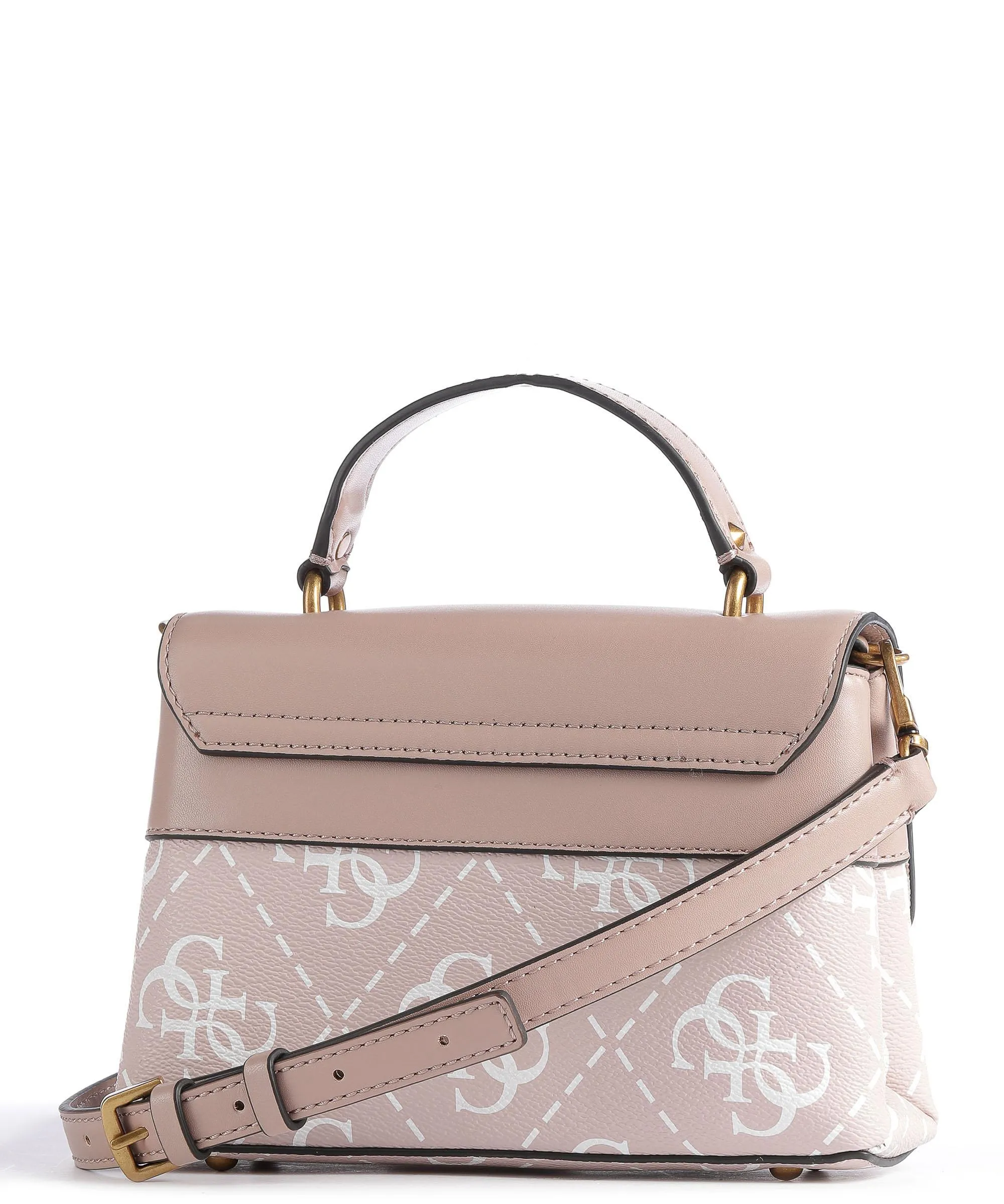  Guess Berta Borsa a mano pelle sintetica rosa antico  