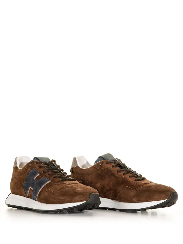 H601 sneaker in suede