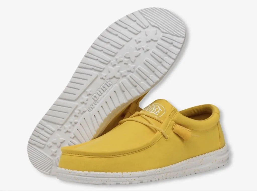 HEYDUDE Wally Slub Canvas