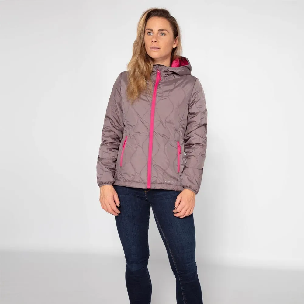 Higher State Giacca imbottita da trekking con cappuccio per donna - SS22