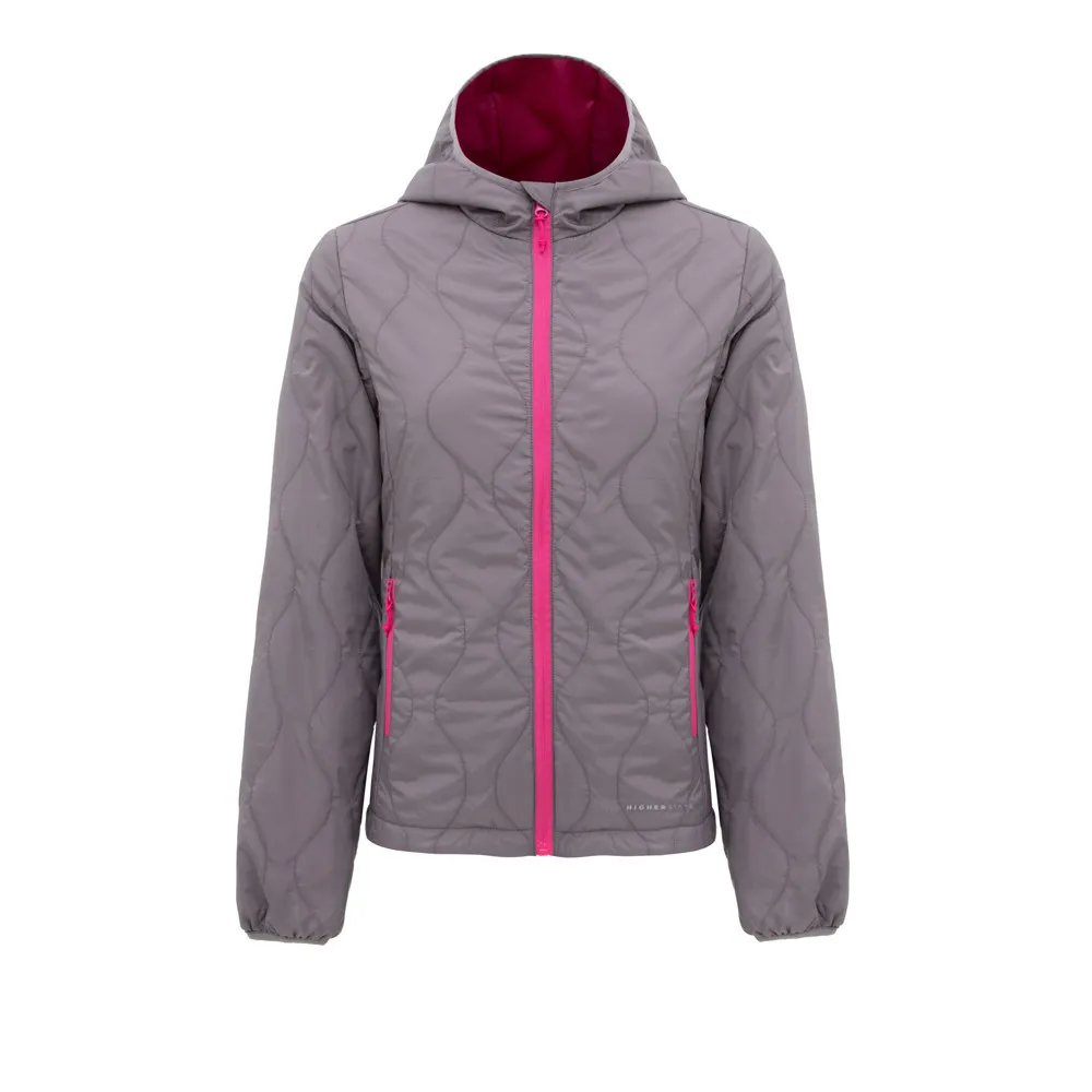 Higher State Giacca imbottita da trekking con cappuccio per donna - SS22
