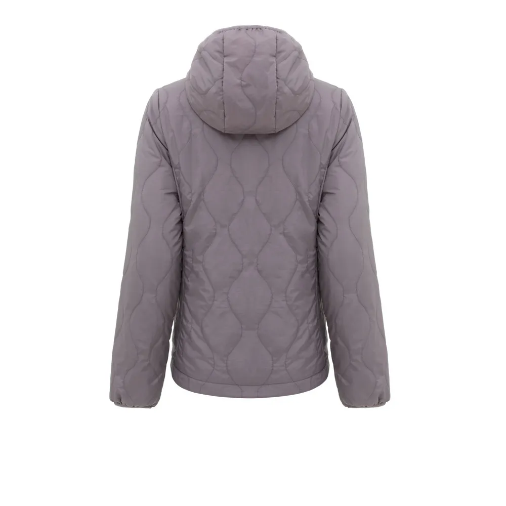 Higher State Giacca imbottita da trekking con cappuccio per donna - SS22