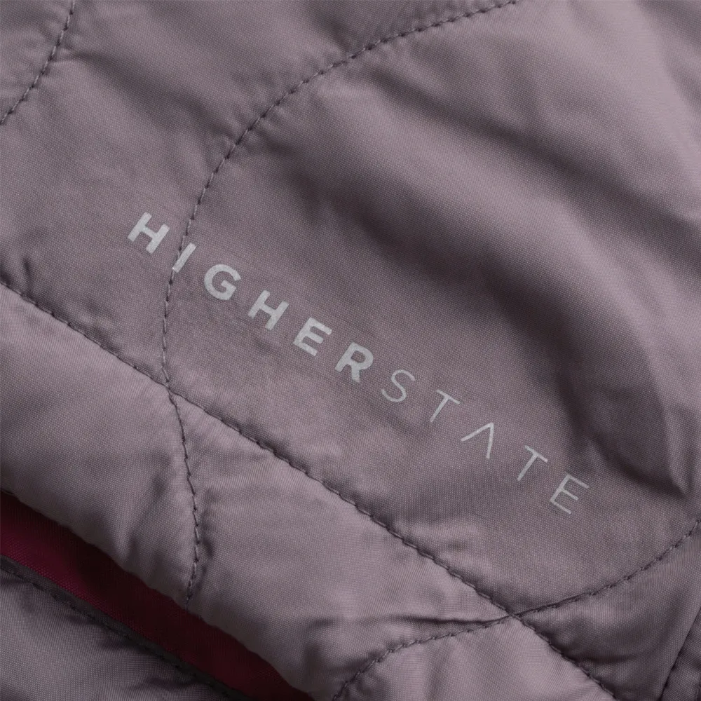 Higher State Giacca imbottita da trekking con cappuccio per donna - SS22