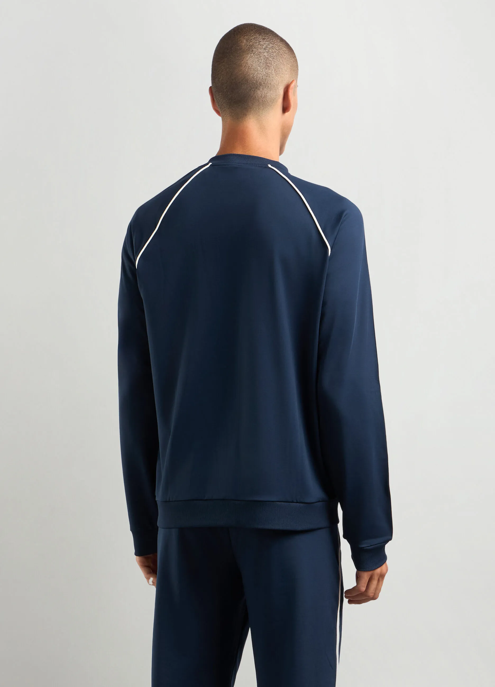 HOLISTIC  Felpa fitness full zip uomo