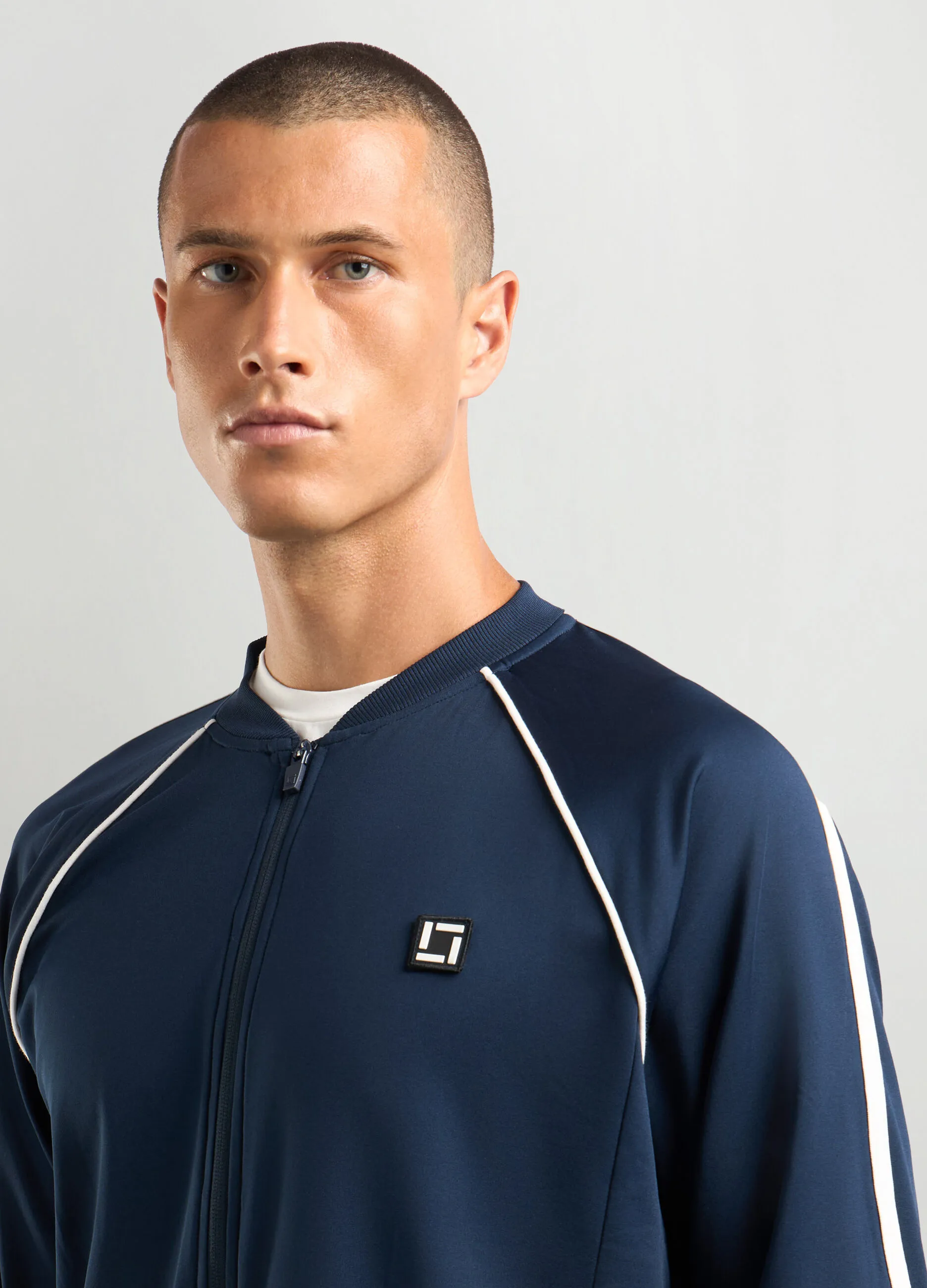 HOLISTIC  Felpa fitness full zip uomo