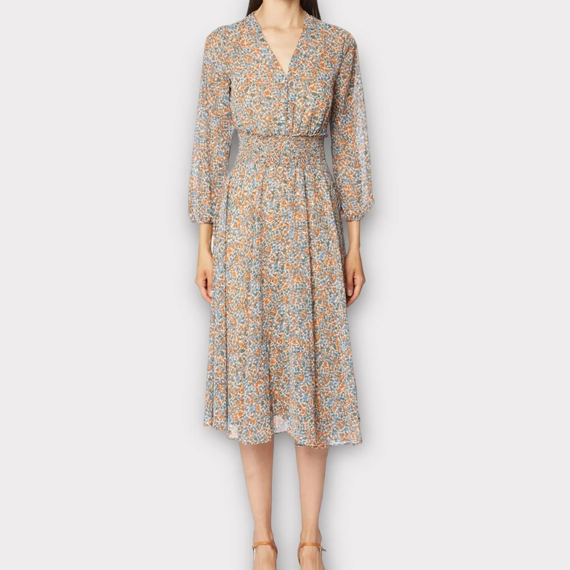 Iblues – Vestito midi a manica lunga