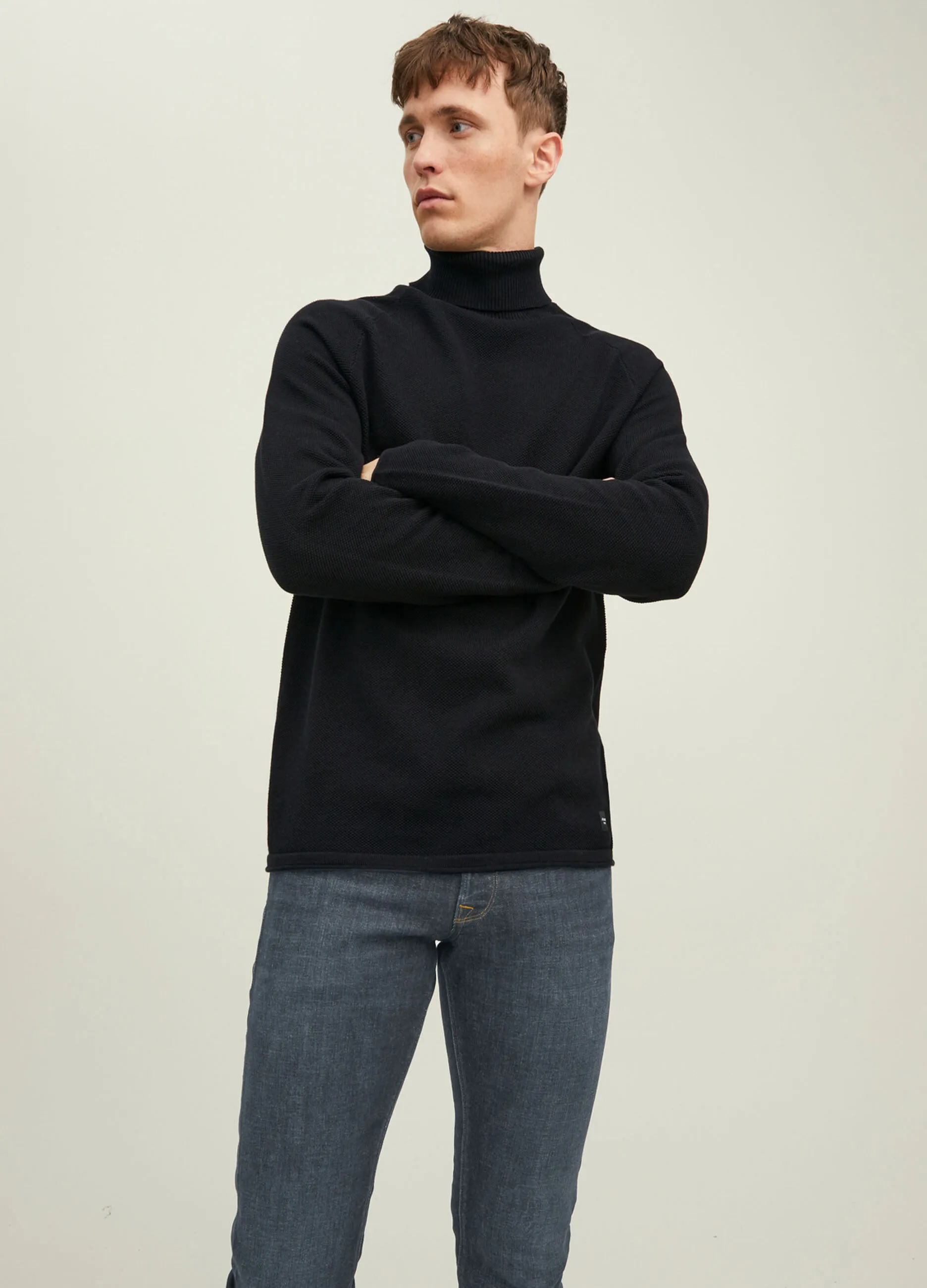 JACK & JONES  Pullover a collo alto a maniche lunghe uomo