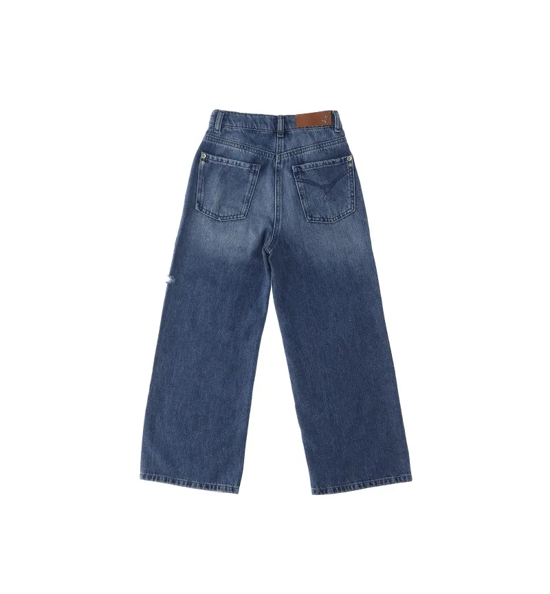 Jeans effetto used