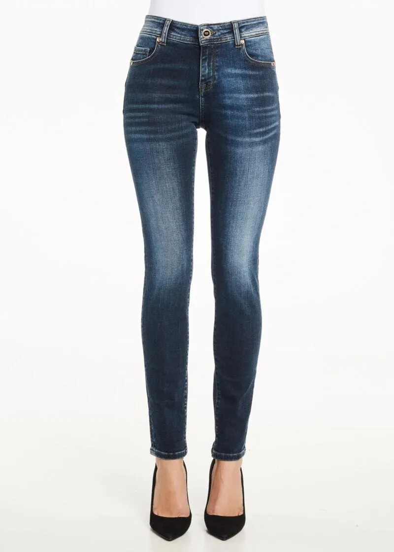 Jeans effetto vintage washed