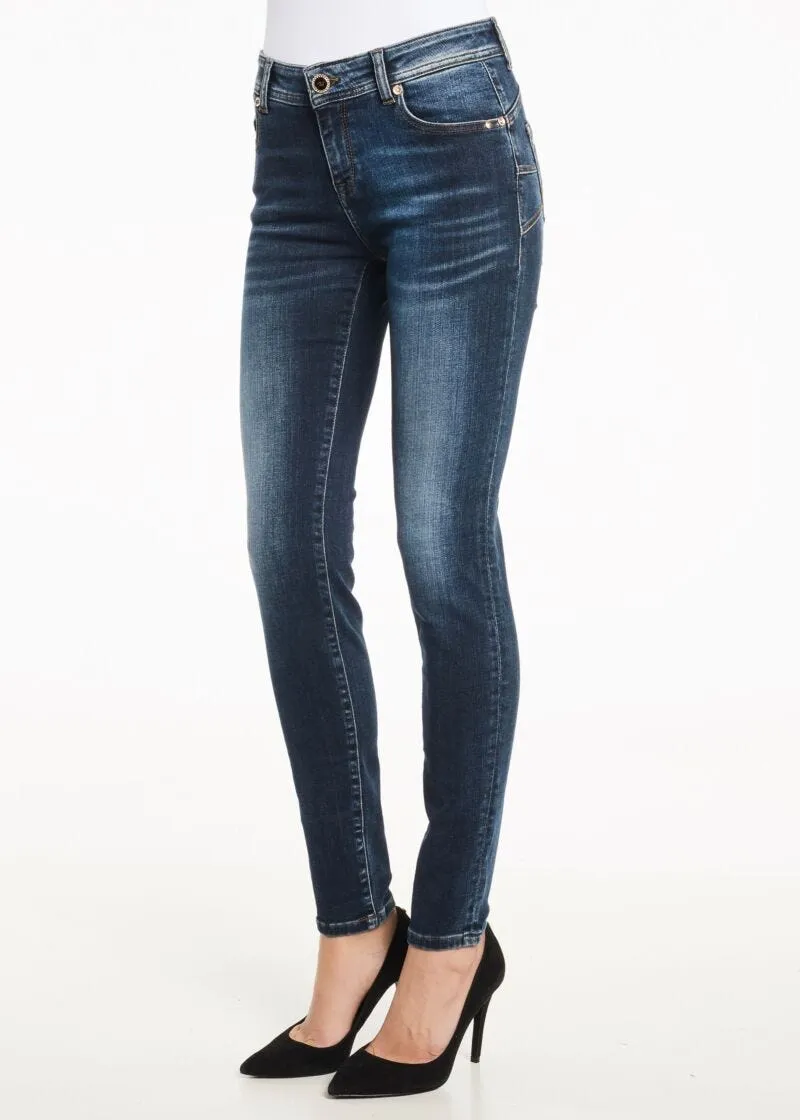 Jeans effetto vintage washed