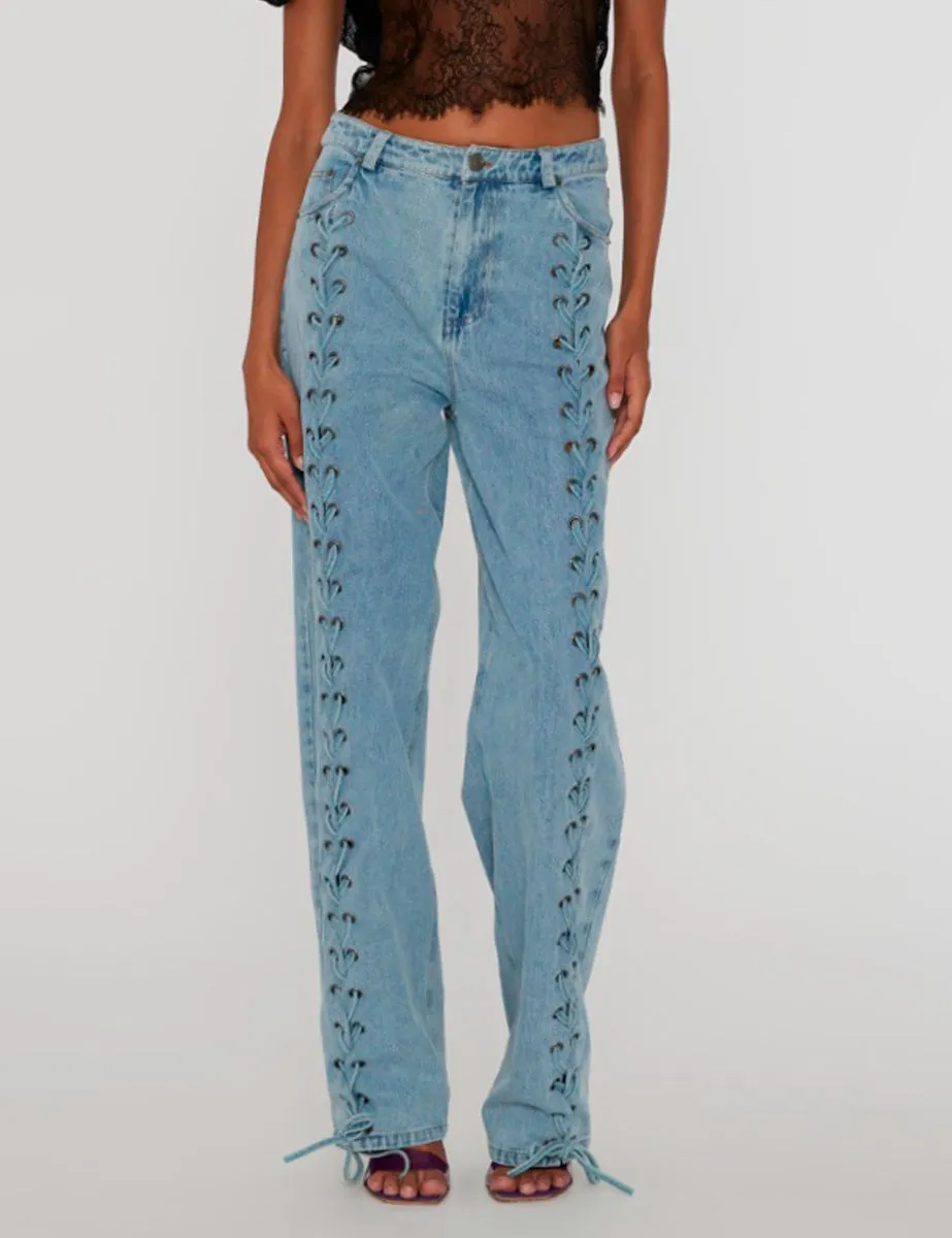 jeans light blu denim