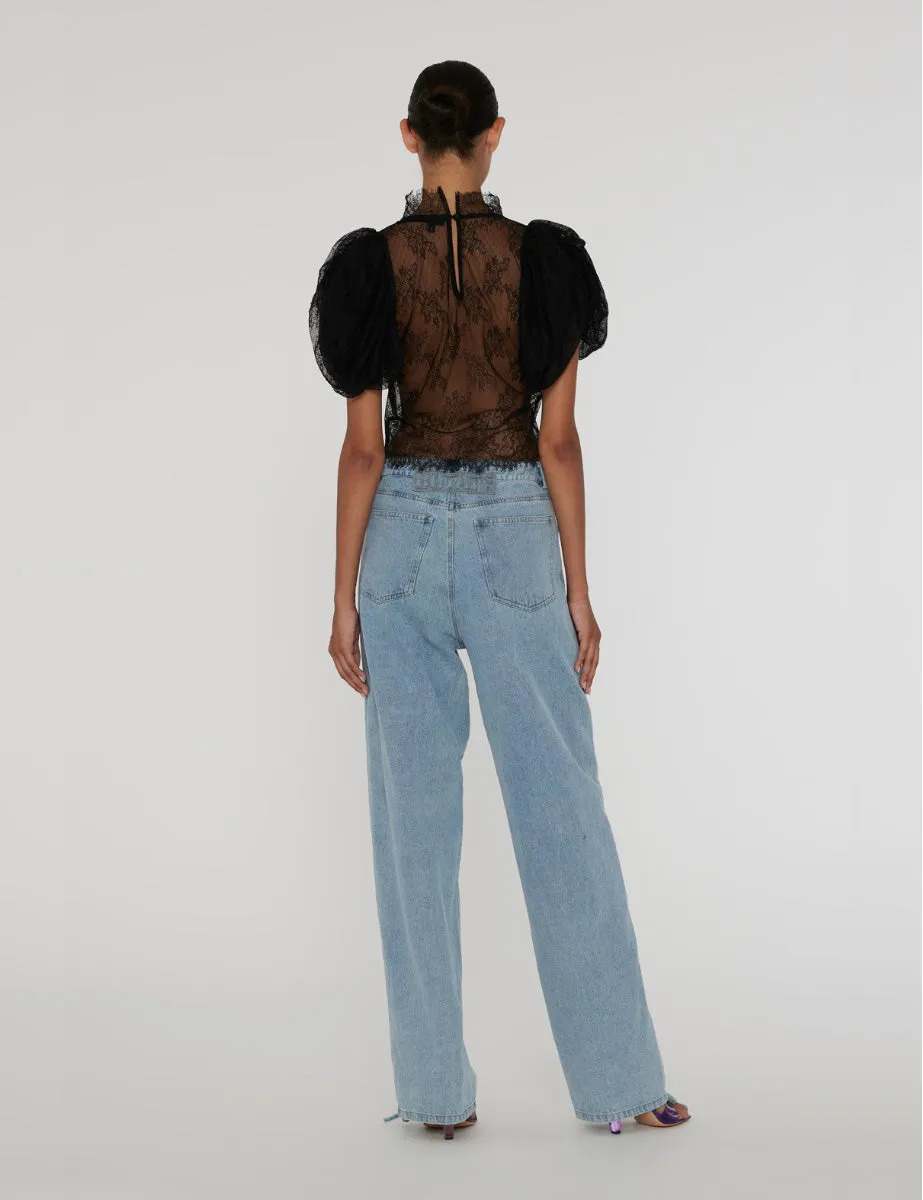 jeans light blu denim