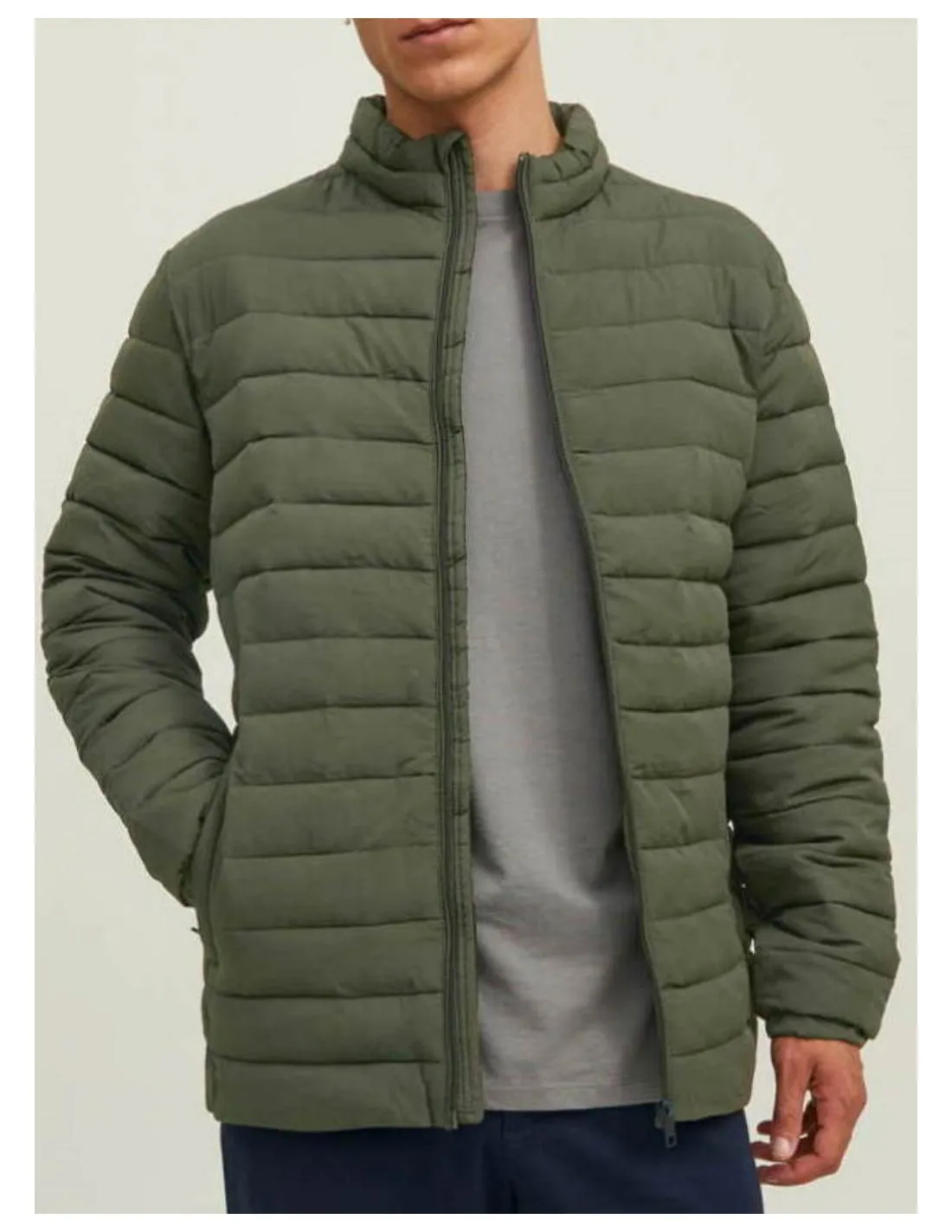 JJERECYCLE PUFFER COLLAR NOOS JACK & JONES