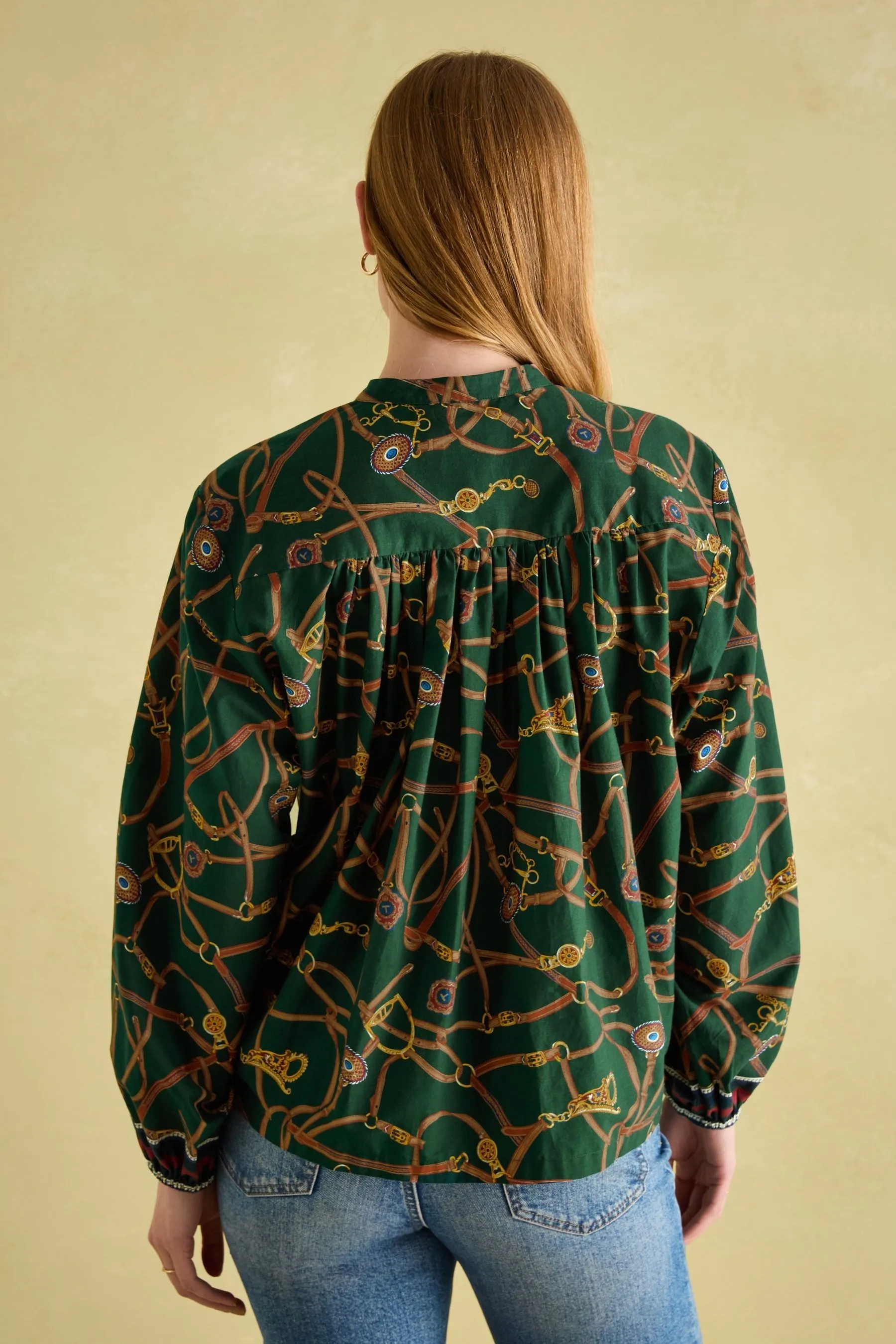 Joules Cecilia Button Down Blouse    