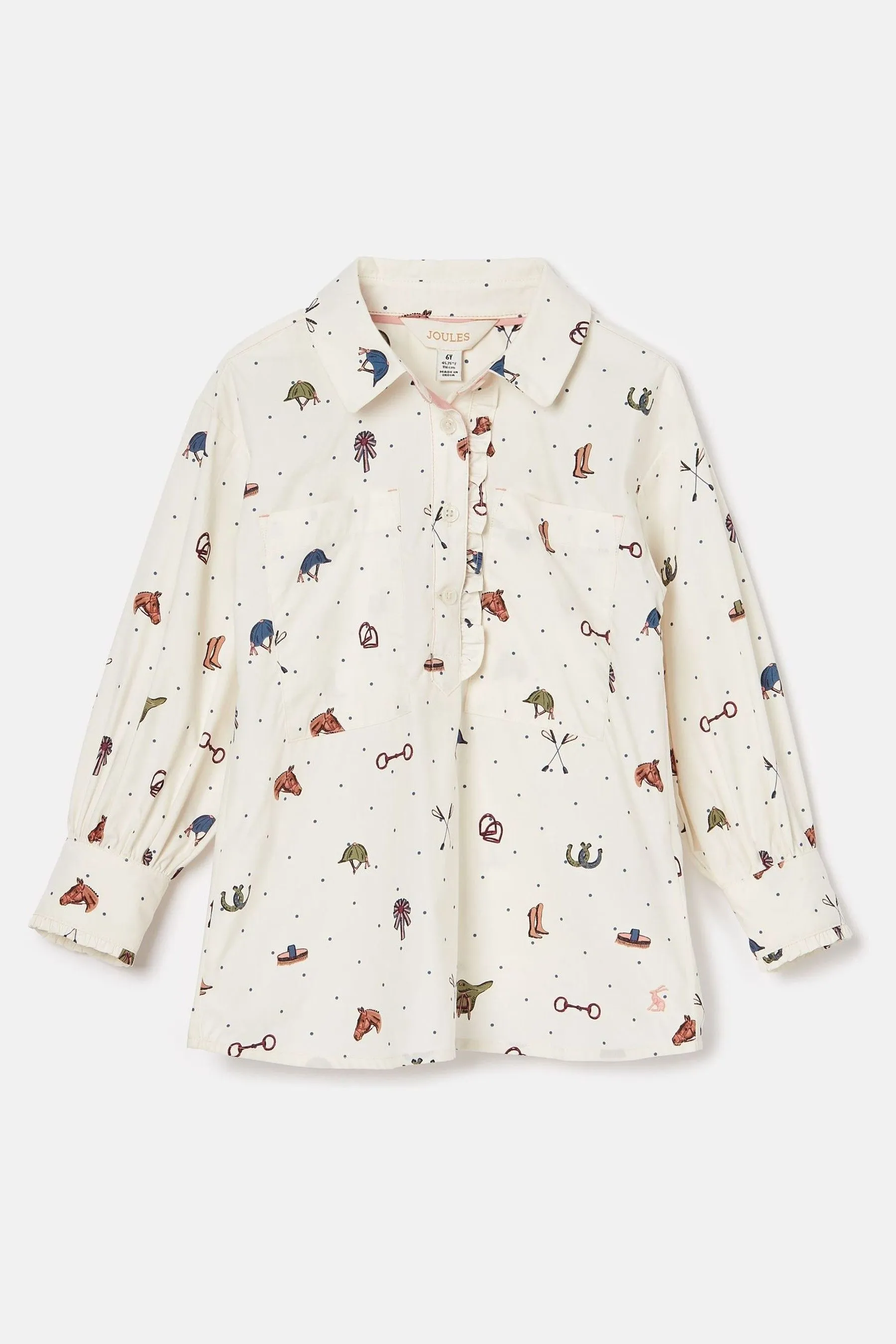 Joules Liliana Pop Over Blouse    