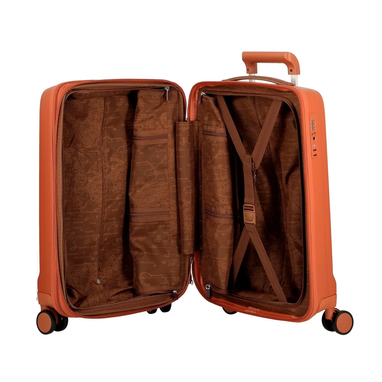 Jump Uppsala 4 ruote Carrello della cabina 55 cm con piega di espansione