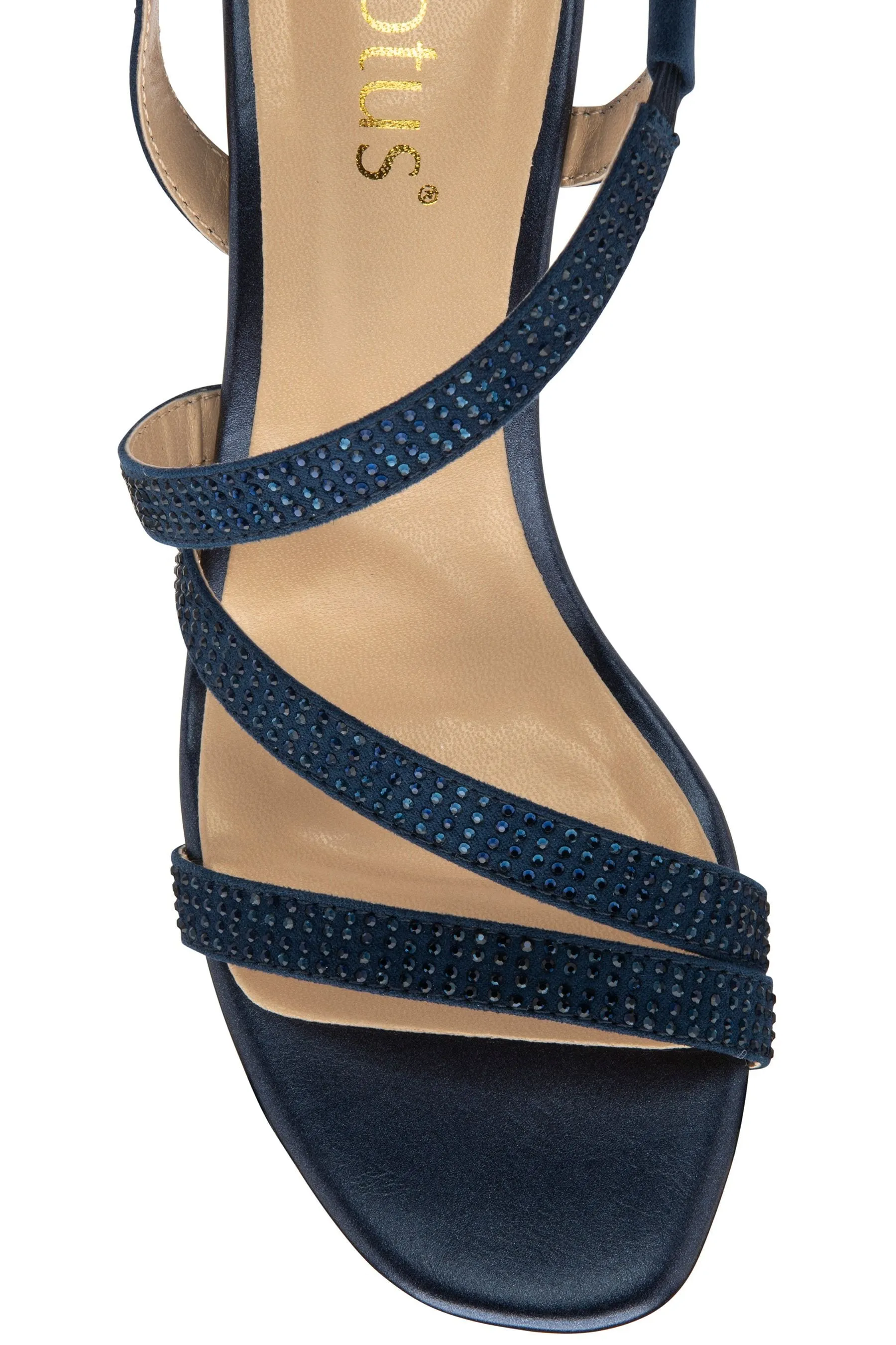Lotus - Sandali effetto strass