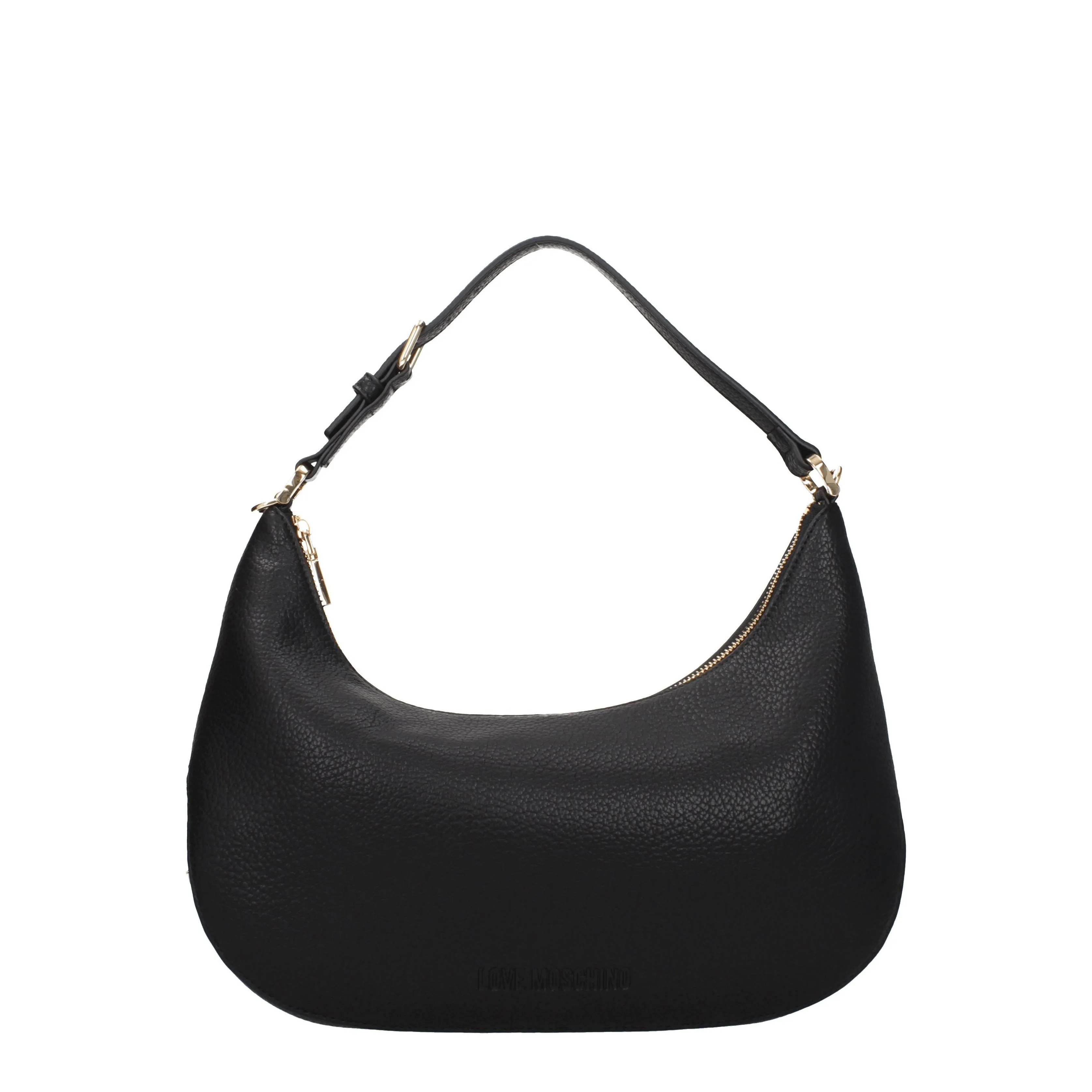 Love Moschino Borse a Spalla Eco Donna Poliuretano Nero