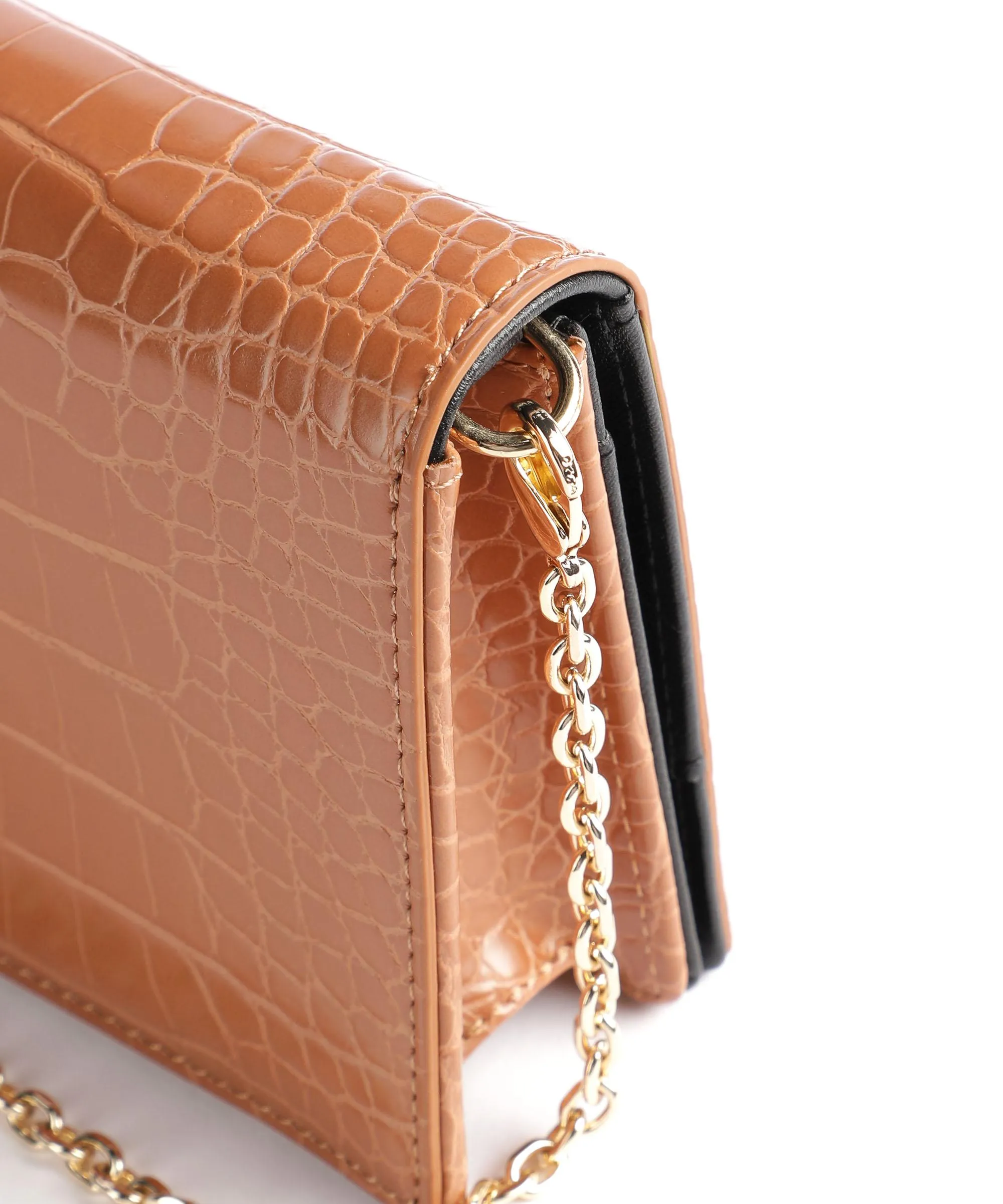  Love Moschino Smart Daily Borsa a tracolla pelle sintetica marrone chiaro  