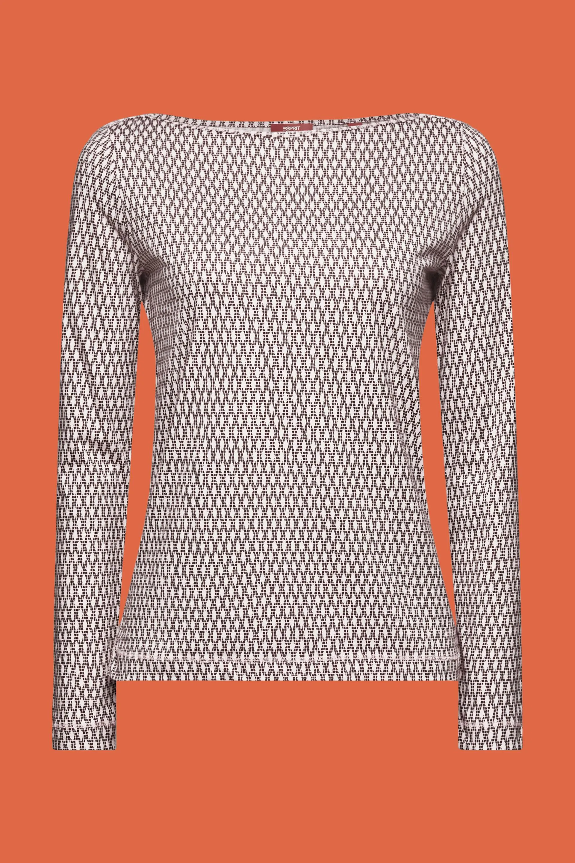 Maglia a maniche lunghe con stampa
