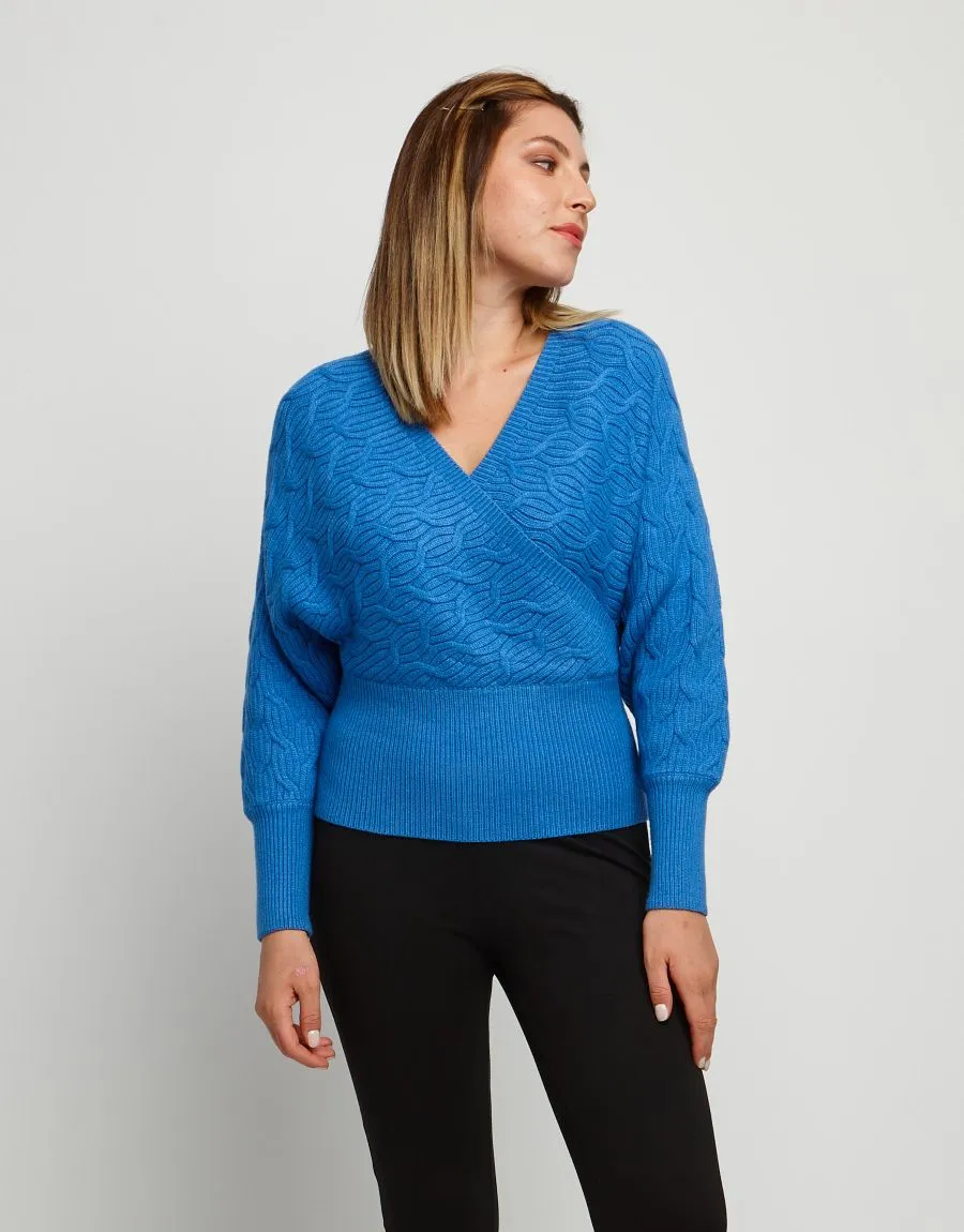 Maglia con maniche a pipistrello