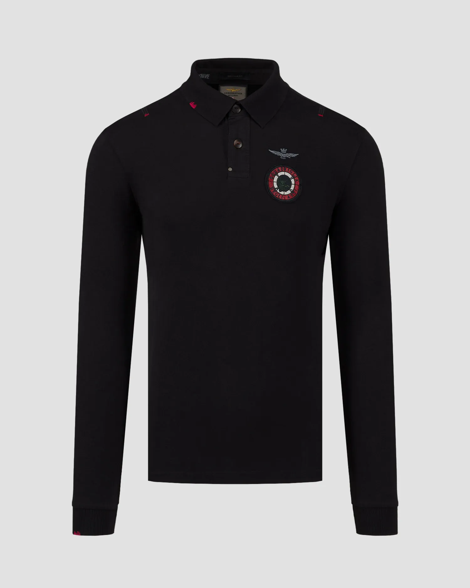 Maglietta a maniche lunghe da uomo Aeronautica Militare 242PO1810J564-34300