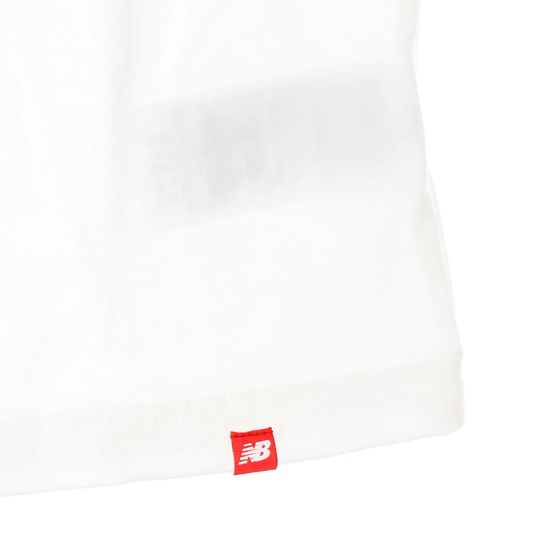 Maglietta Uomo Essentials Stacked Logo Tee White
