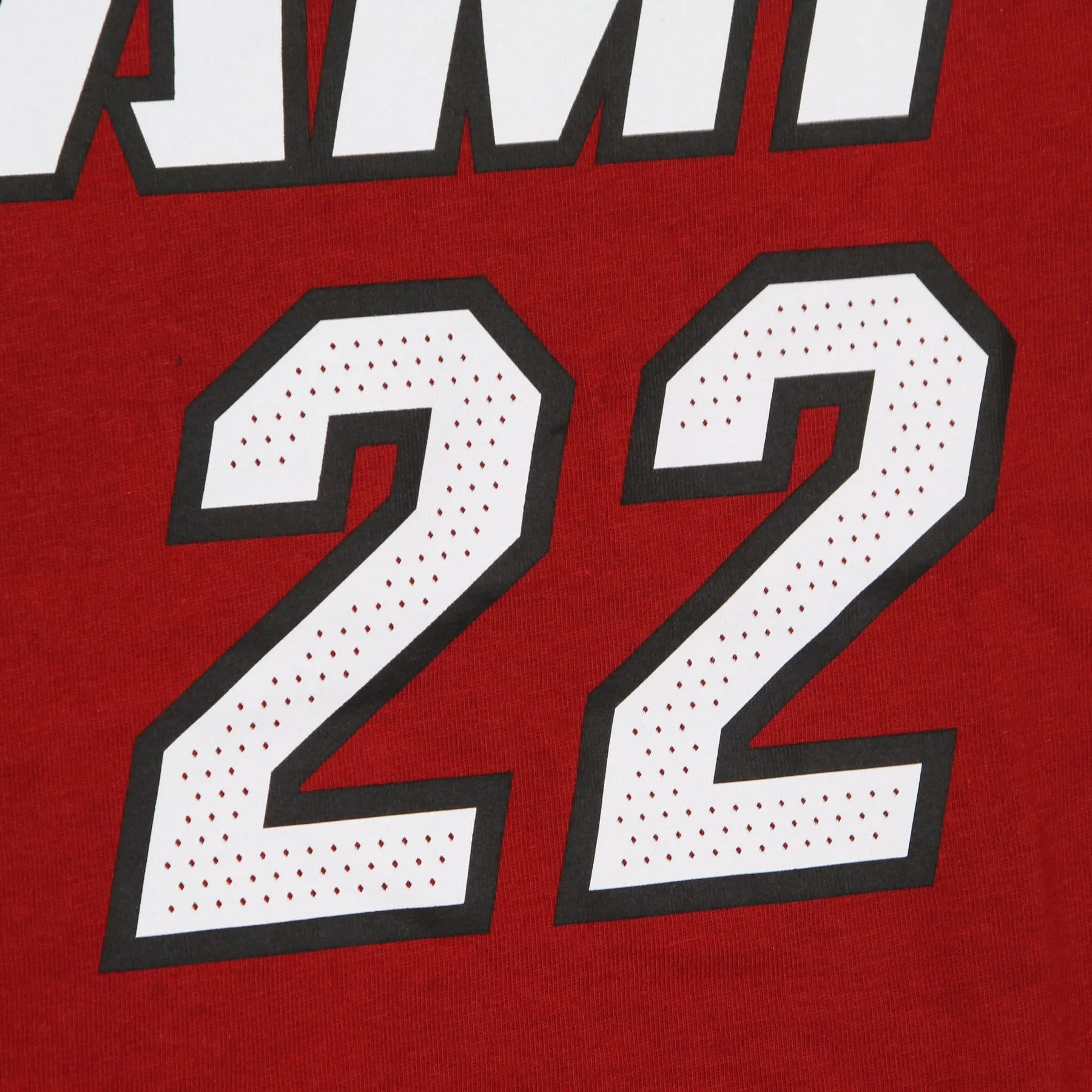 Maglietta Uomo Nba Essential Tee No 22 Jimmy Butler Miahea Tough Red