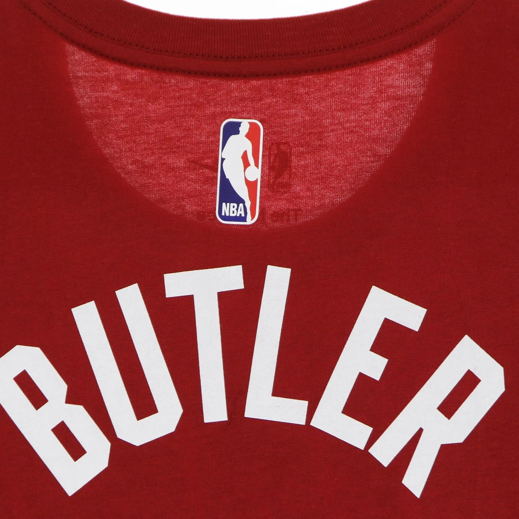 Maglietta Uomo Nba Essential Tee No 22 Jimmy Butler Miahea Tough Red