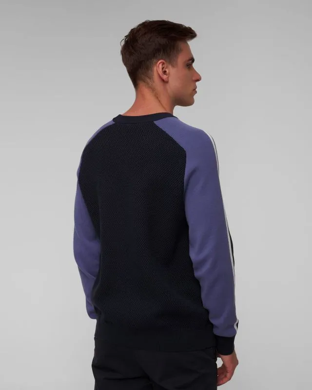 Maglione blu scuro da uomo Hugo Boss Pontevico