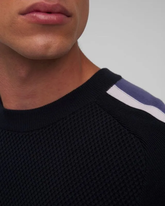 Maglione blu scuro da uomo Hugo Boss Pontevico