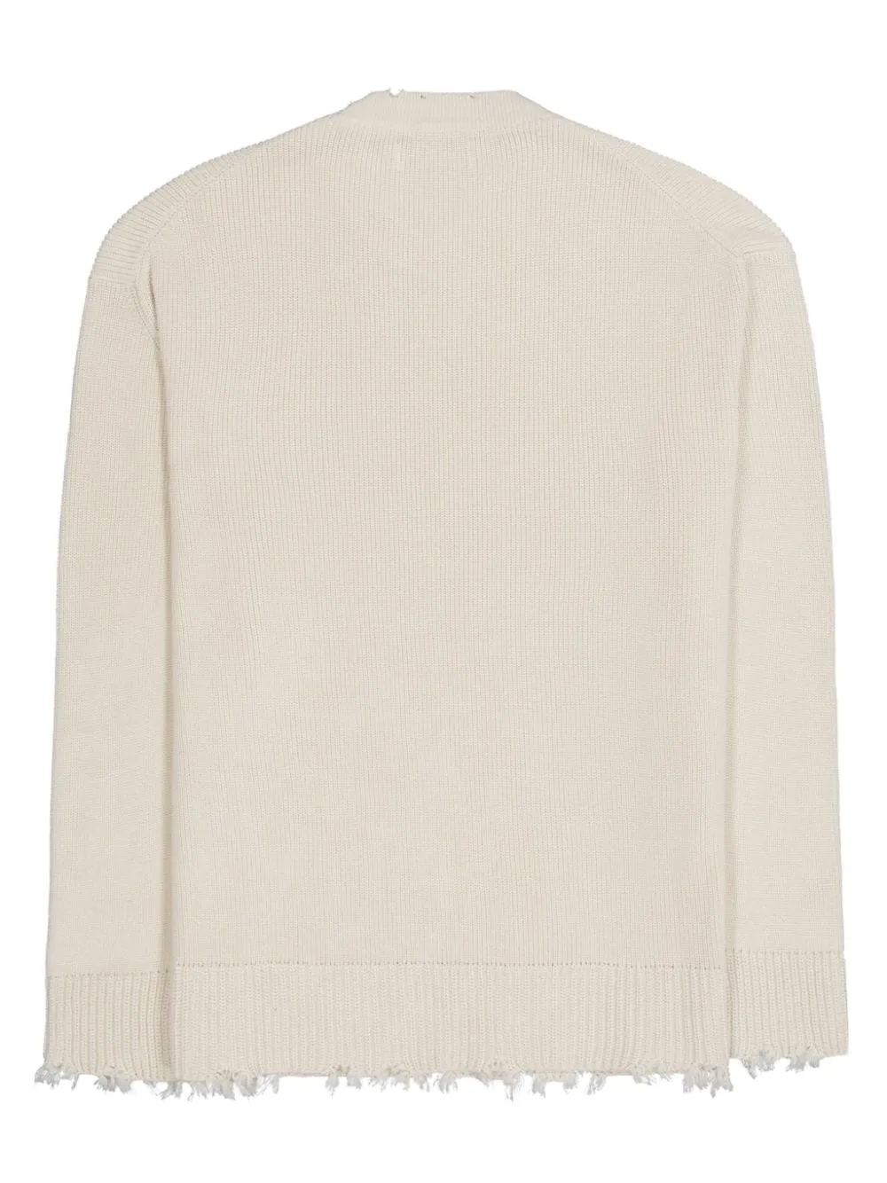 Maglione effetto lavato in nero di LANEUS - uomo