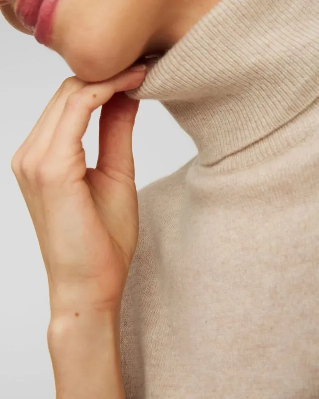 Maglione in cashmere da donna Allude Turtleneck-sweater