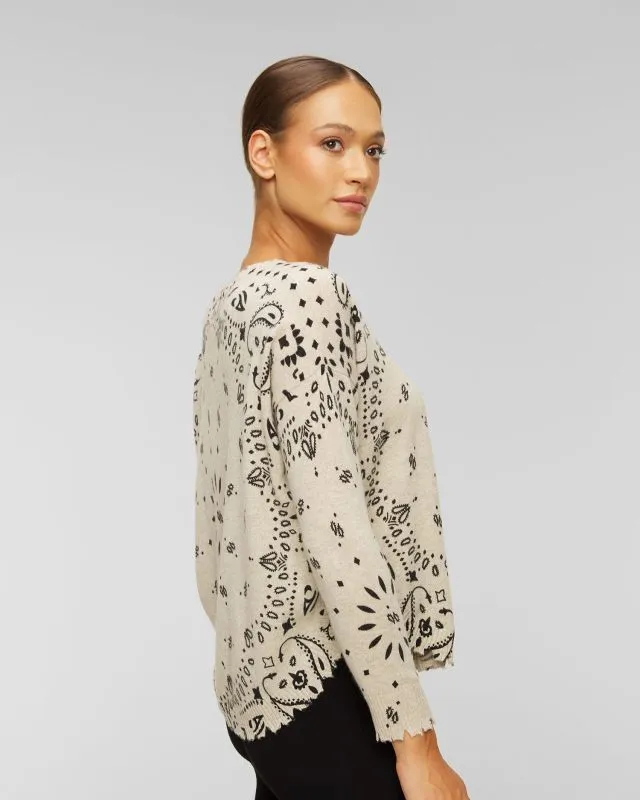 Maglione in cashmere da donna Kujten Mela Bandana