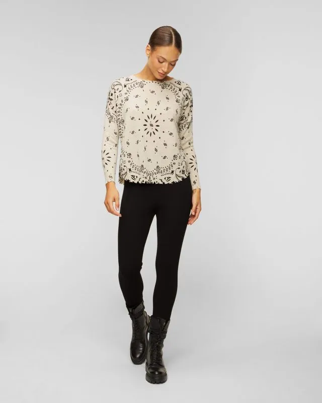 Maglione in cashmere da donna Kujten Mela Bandana