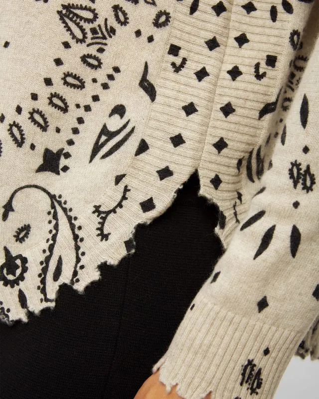 Maglione in cashmere da donna Kujten Mela Bandana