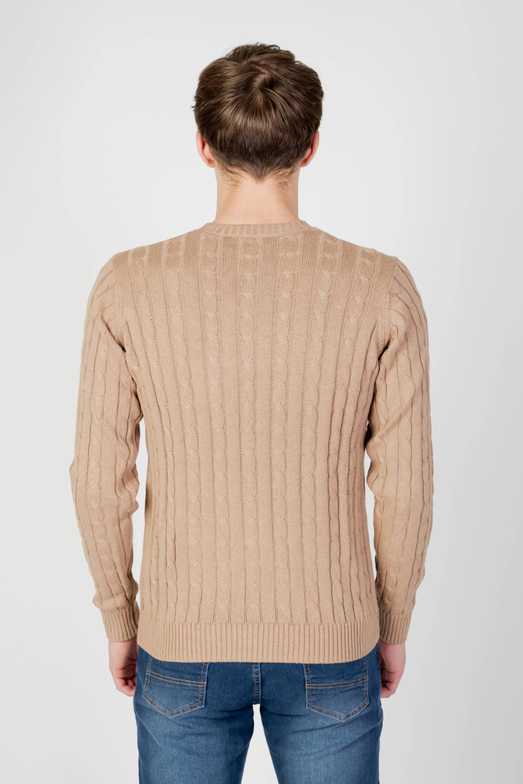 Maglione U.S. Polo Assn. bert eh03 Beige scuro