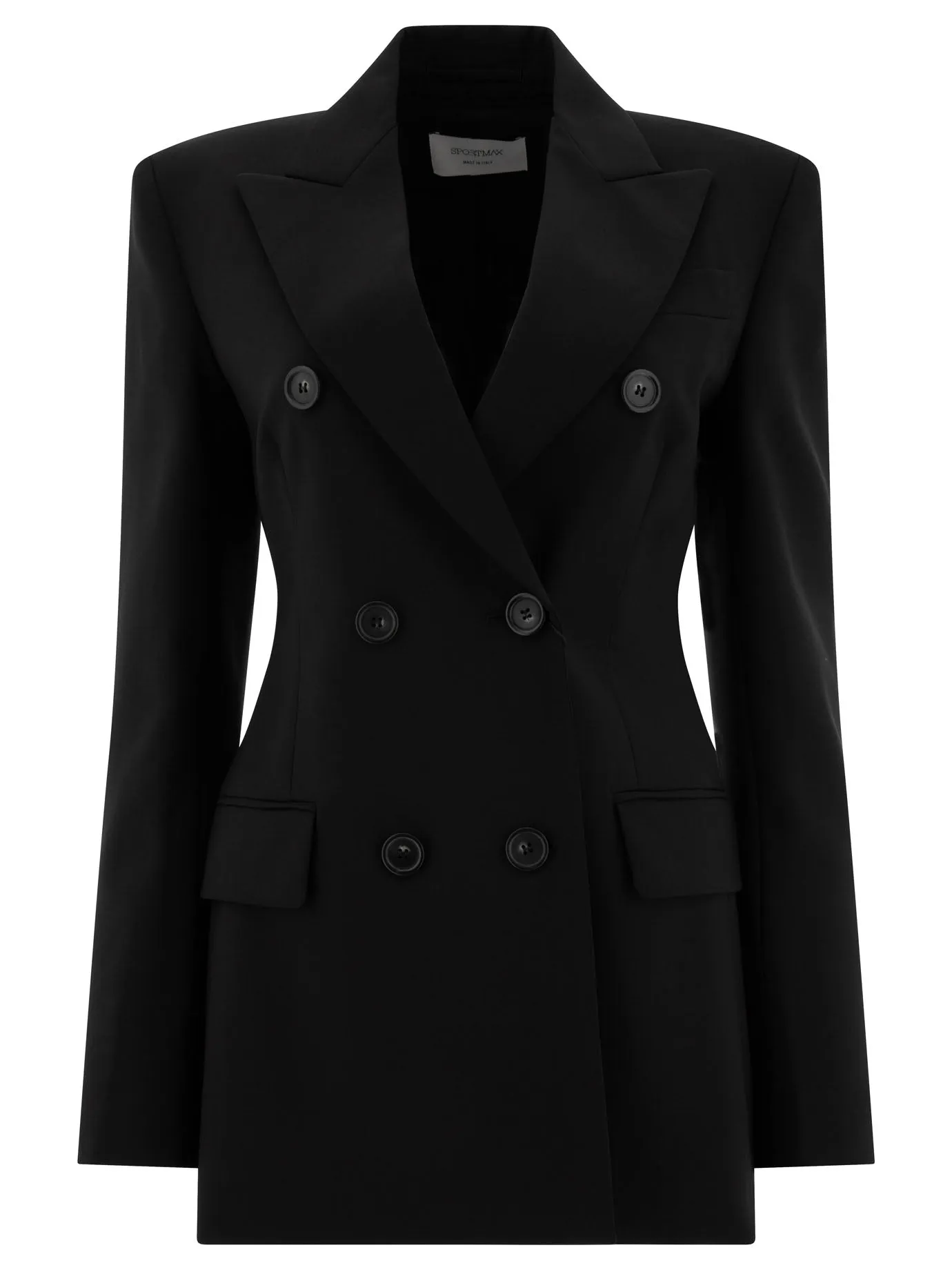 Max Mara Sportmax Adamo Blazer a doppio petto di lana in lana