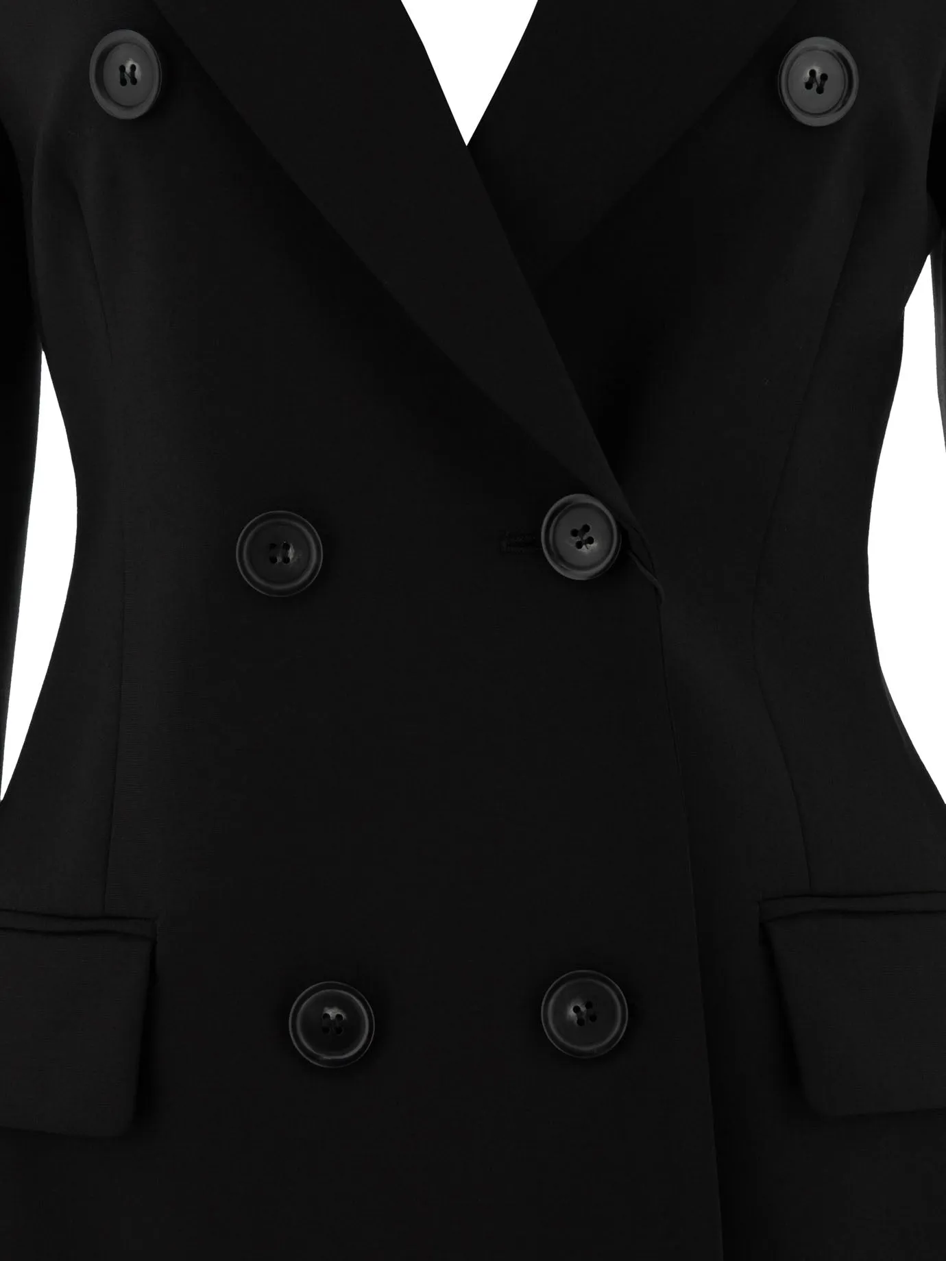 Max Mara Sportmax Adamo Blazer a doppio petto di lana in lana