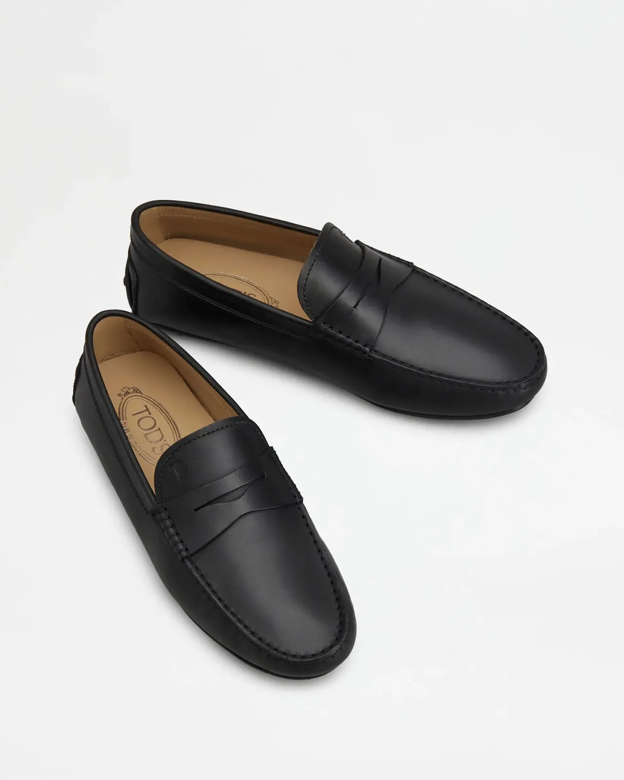 Mocassino City Gommino pelle nera