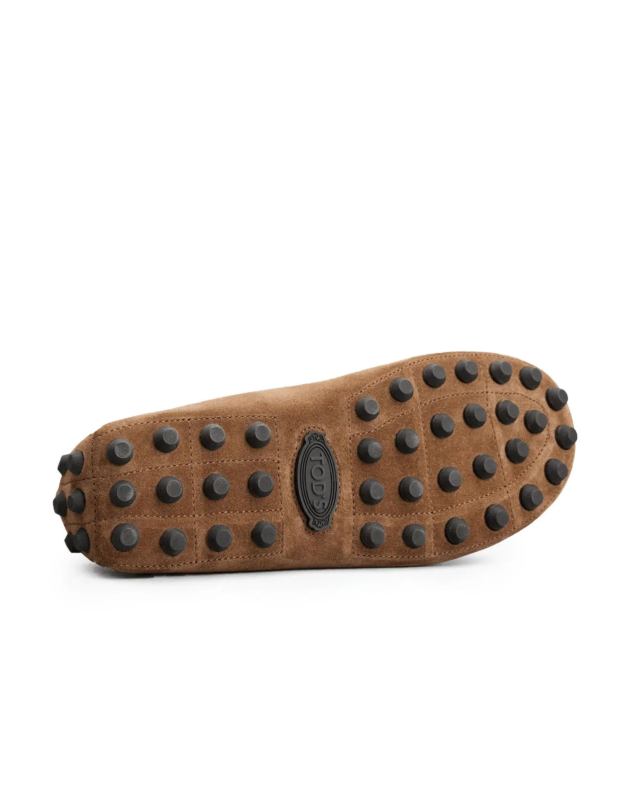 Mocassino Gommini Macro suede noce
