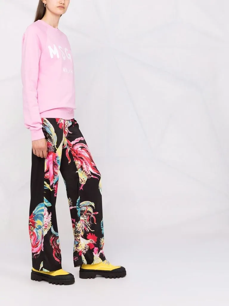 msgm Felpa con logo