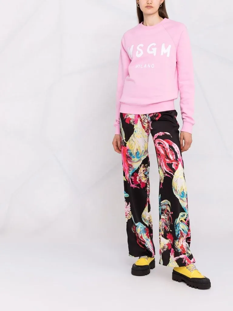 msgm Felpa con logo