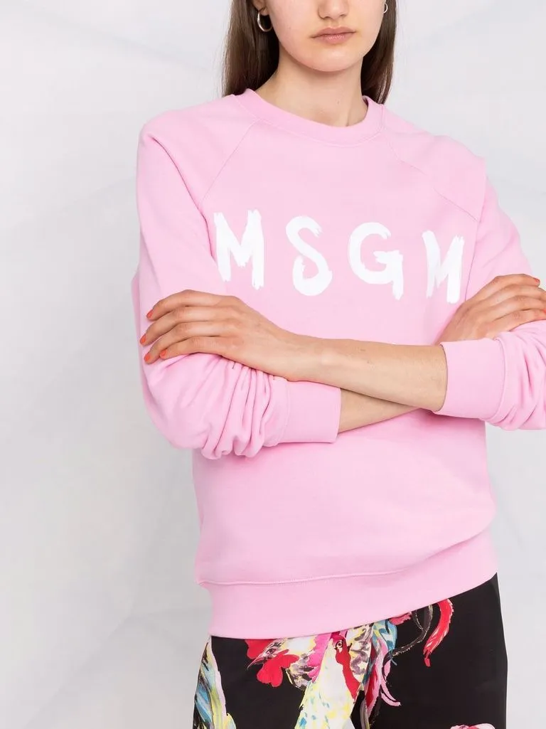 msgm Felpa con logo