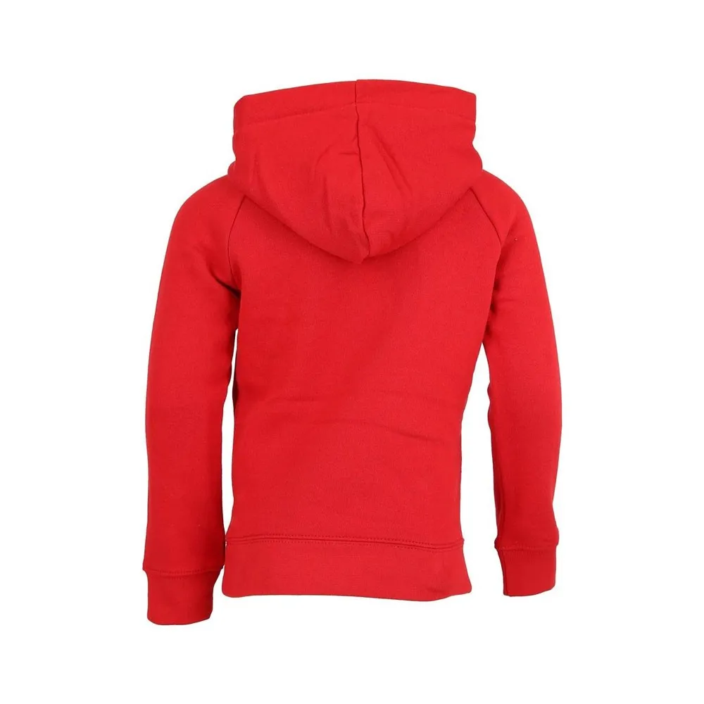 Nike Felpa Con Cappuccio Logo Rosso Bambino